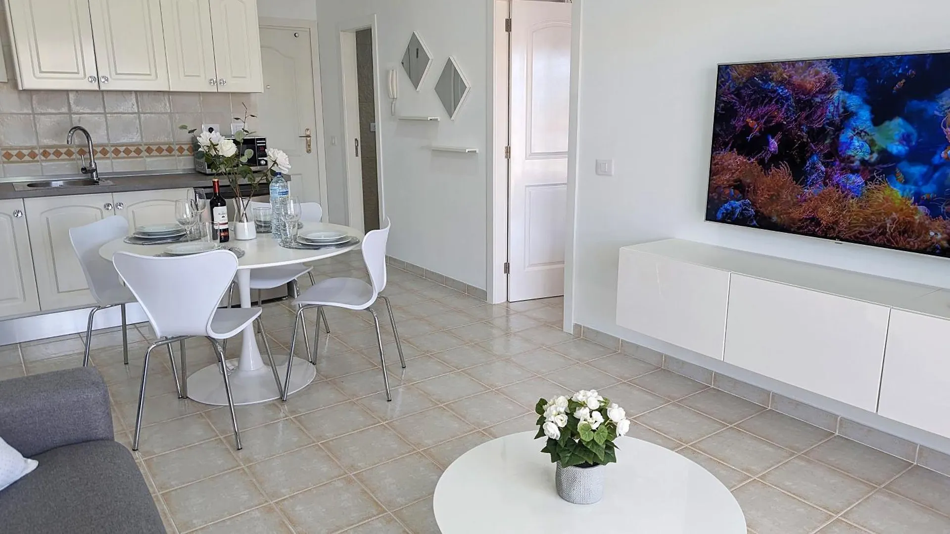 アパート El Mirador Sea View - Air Conditioning - Los Cristianos ロスクリスティアーノス